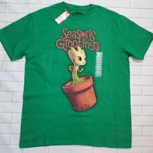 Marvel Groot Christmas t-shirt